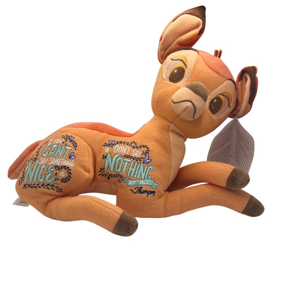 Disney Wisdom Thumper Plush Series 8/12 Limited Edition Bambi Quote Embroidered